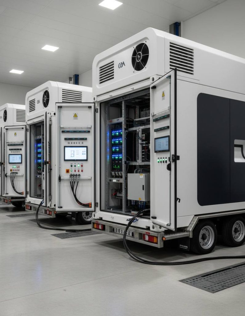 Statii de incarcare pentru stocarea energiei